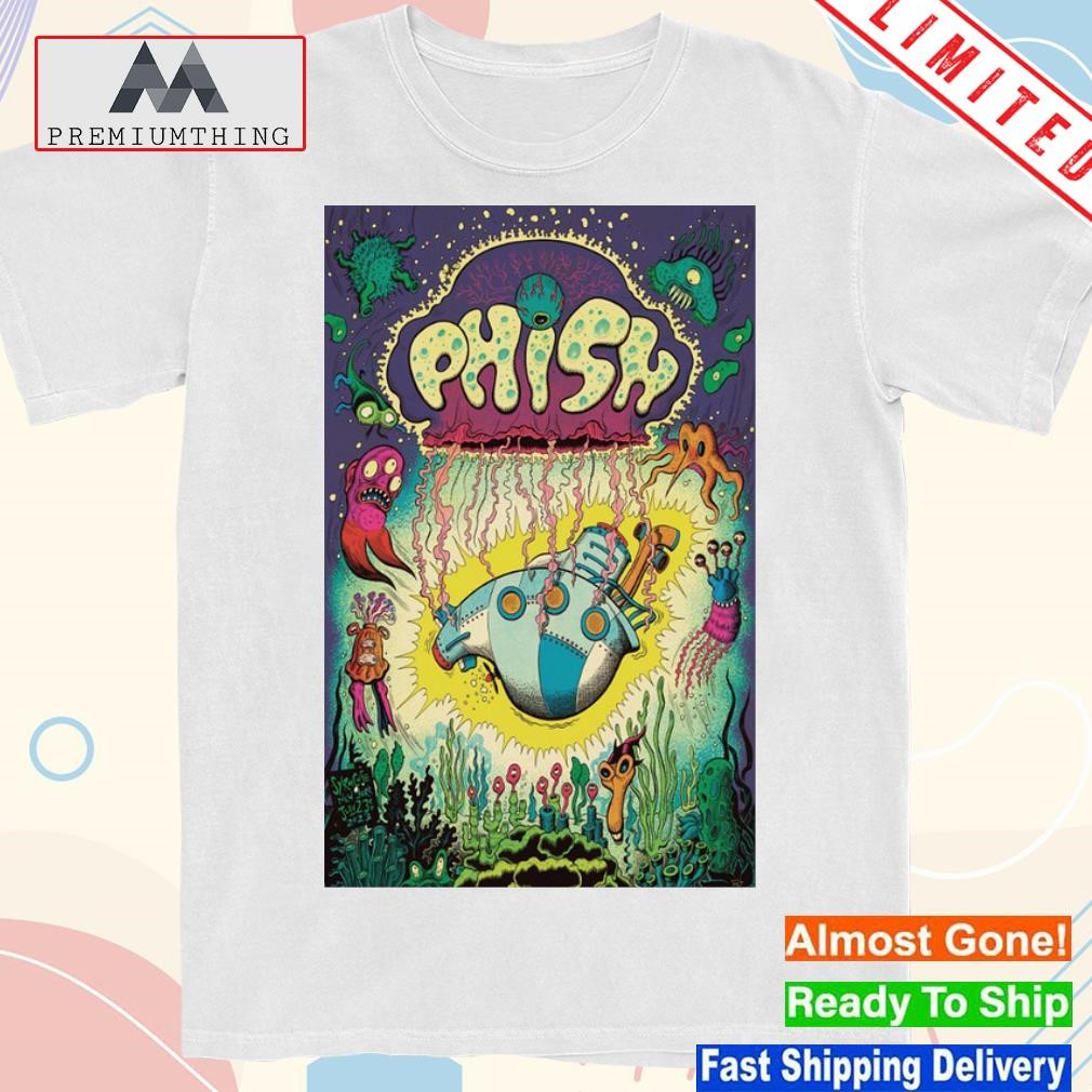 Design phish july 23rd 2023 syracuse ny tour poster shirt