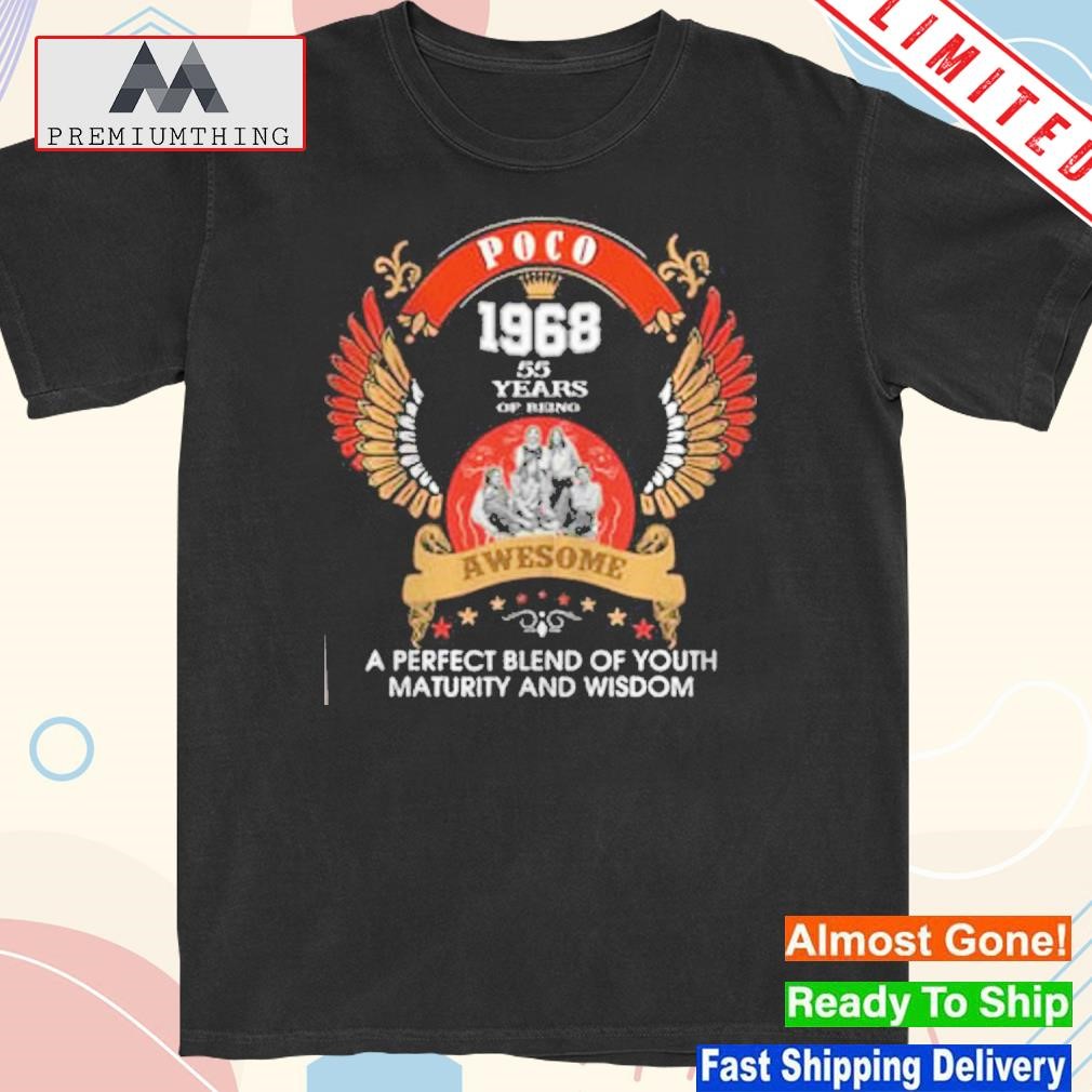 Design poco 1968 – 2023 55 Years Of Being T-Shirt