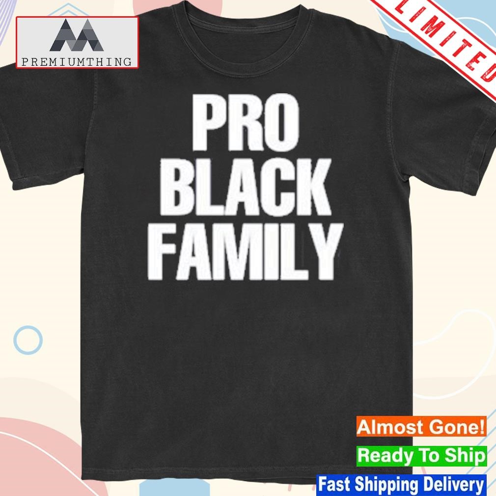 Design pro Black Family shirt