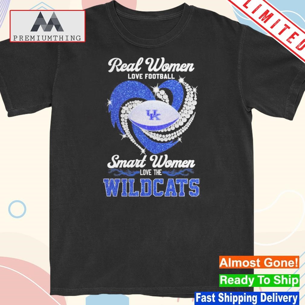 Design real women love Football smart women love the wildcats shirt