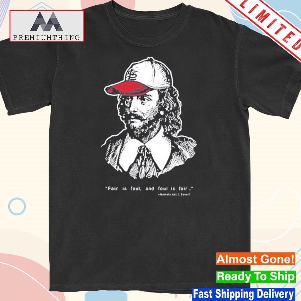 Design st. Louis Cardinals Shakespeare T-Shirt