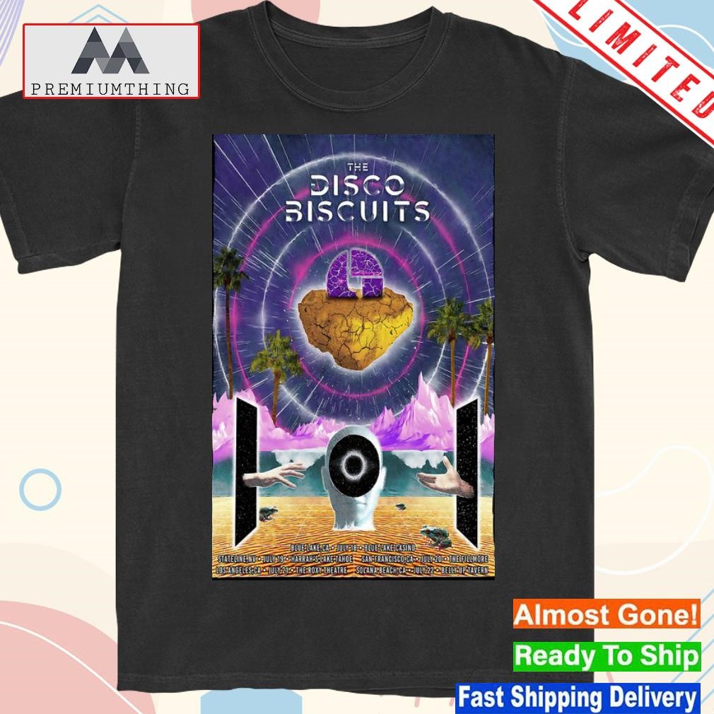 Design the disco biscuits west coast tour California poster shirt
