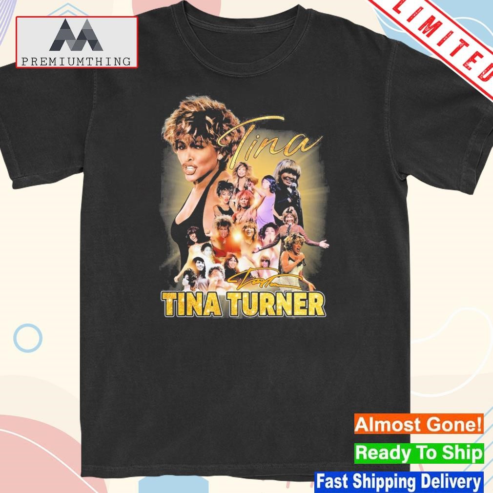 Design tina turner thank you for the memories shirt