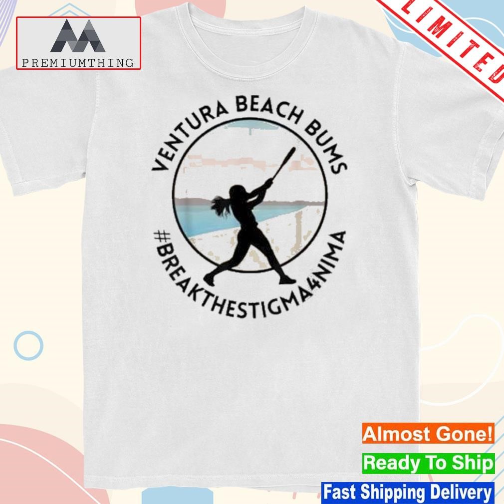 Design ventura beach bums #beakthestigma4nima softball team shirt