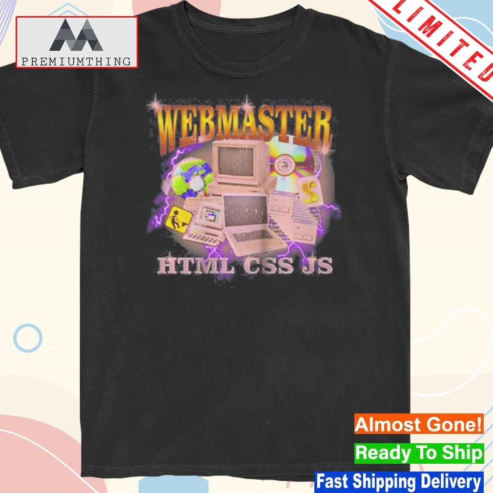 Design webmaster Html Css Js Shirt