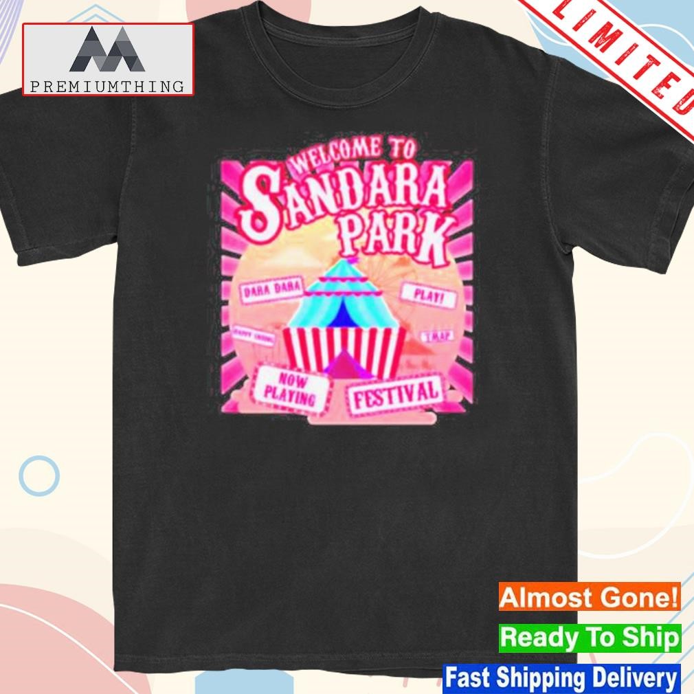 Design welcome to sandara park dara dara happy ending festival 2023 shirt