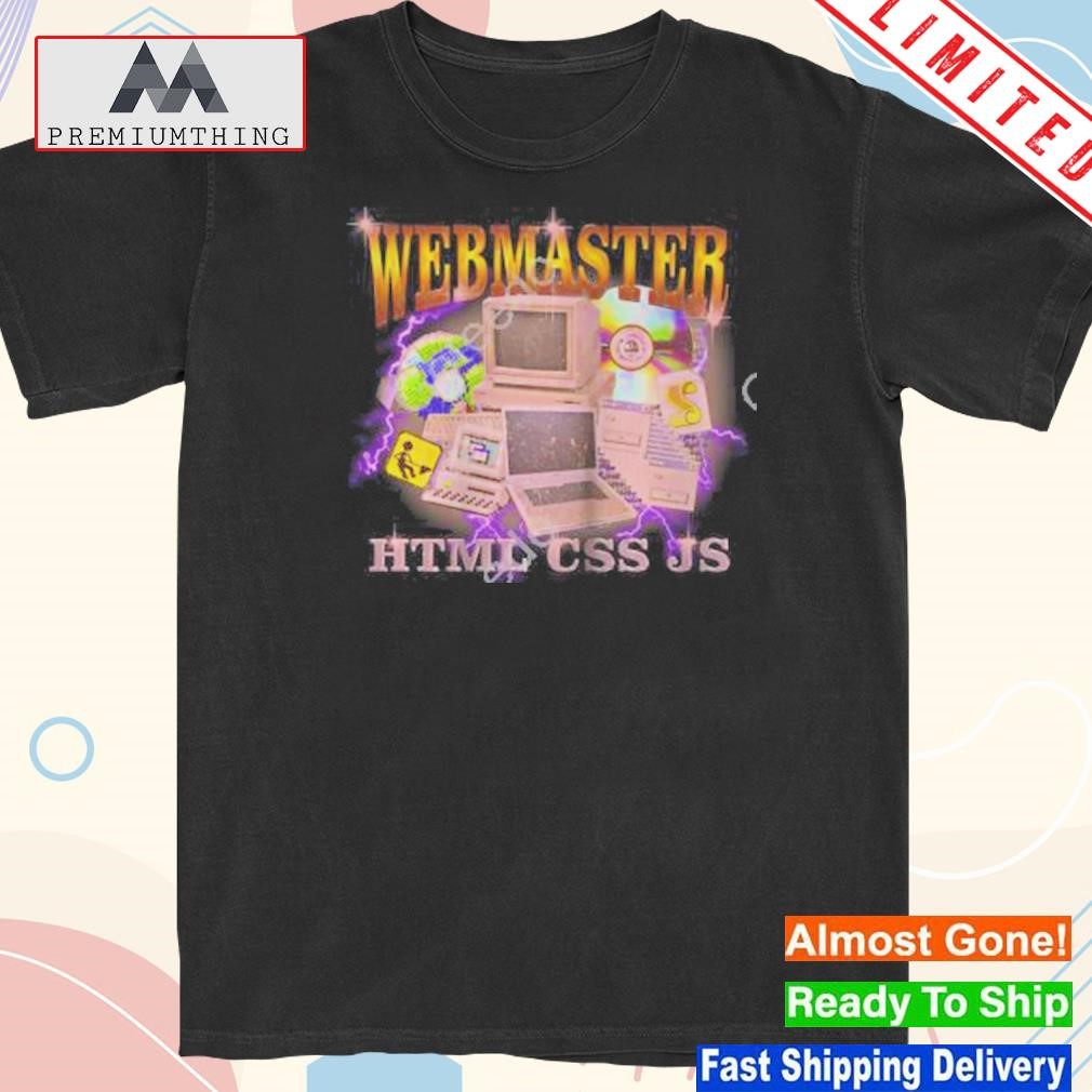 Design wes bos webmaster html css js shirt