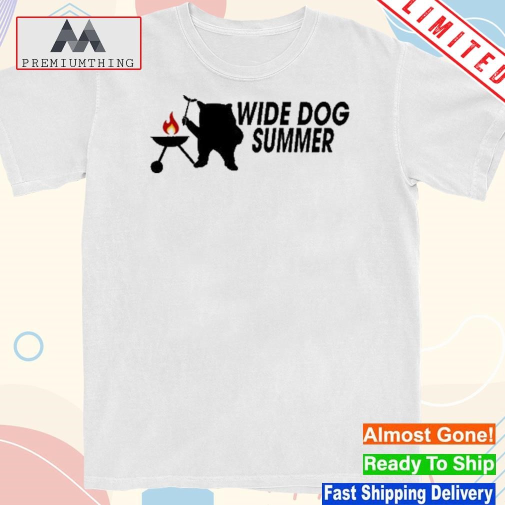 Design wide Dog Summer Shirt