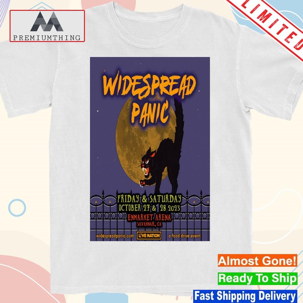 Design widespread panic tour savannah ga 2023 poster shirt