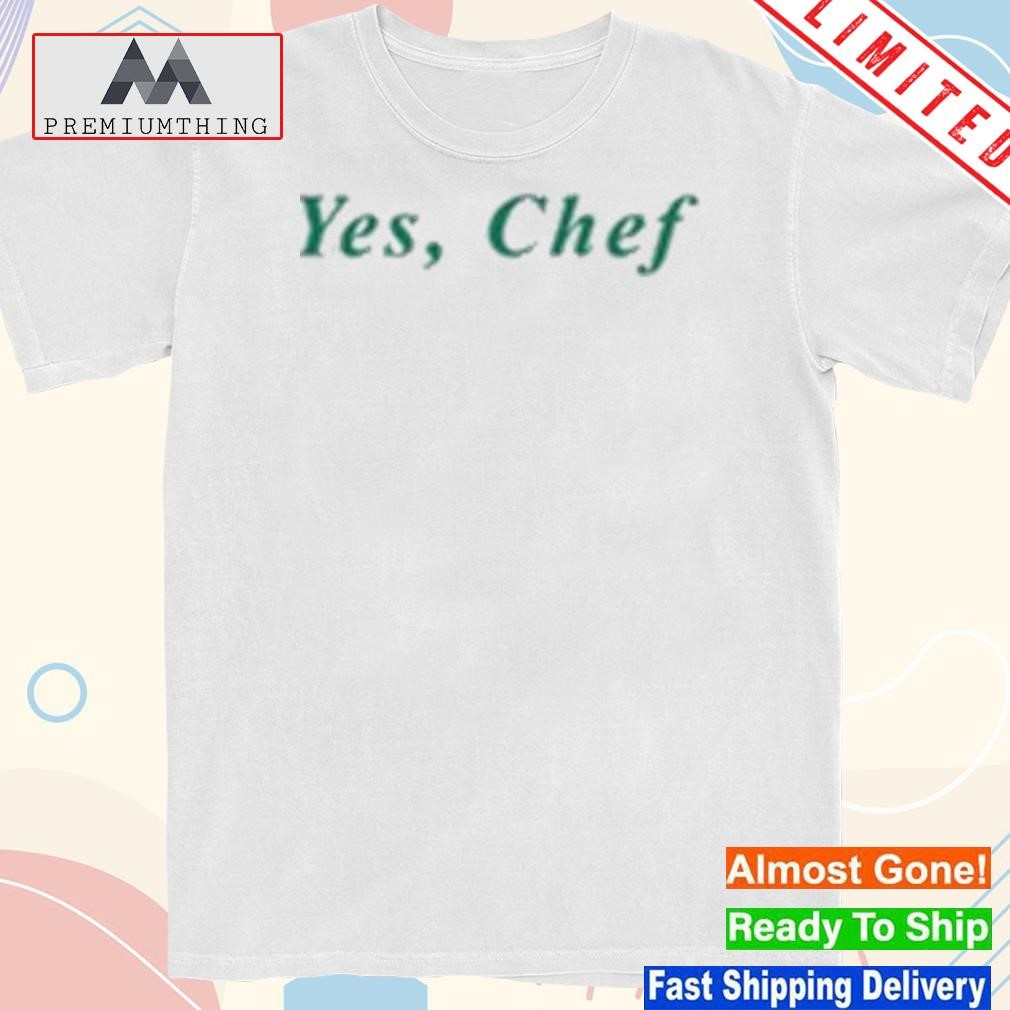Design yes Chef Shirt