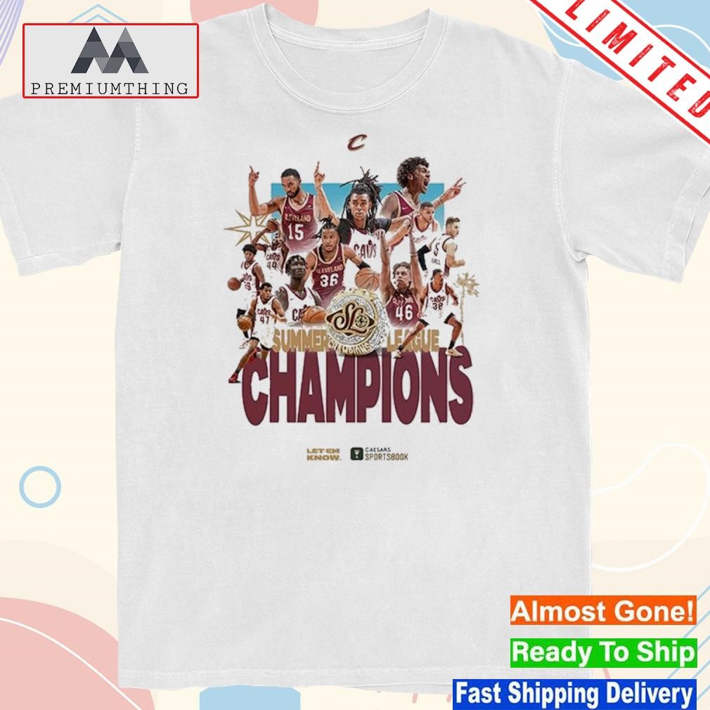 Design your Cleveland Cavaliers Are NBA Summer League Champions Let Them Know T-Shirt