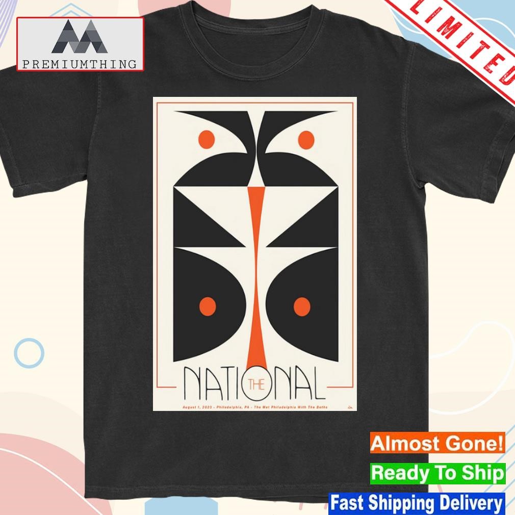 Design 2023 The national the met philadelphia philadelphia pa 2023 poster shirt