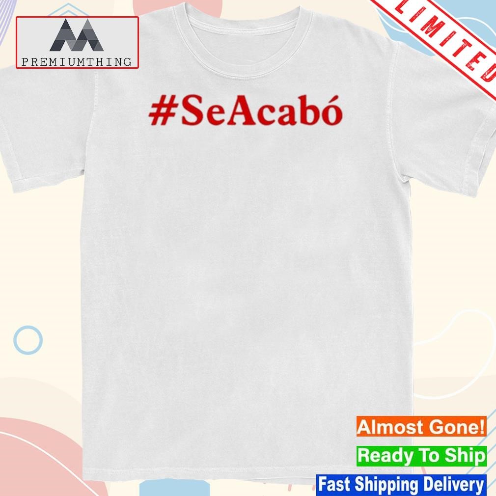 Design #SeAcabo Spanish Women’s Team Shirt