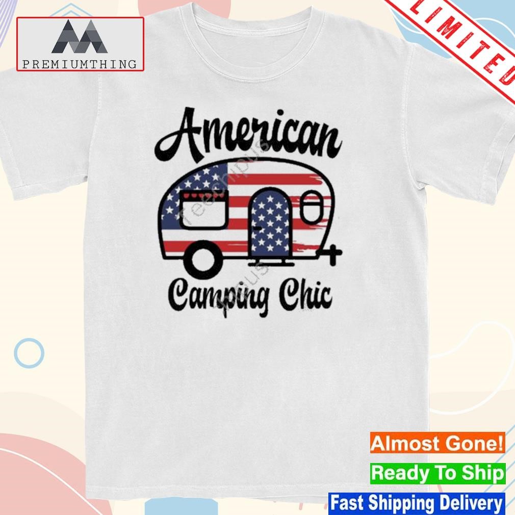 Design american Camping Chic New Shirt
