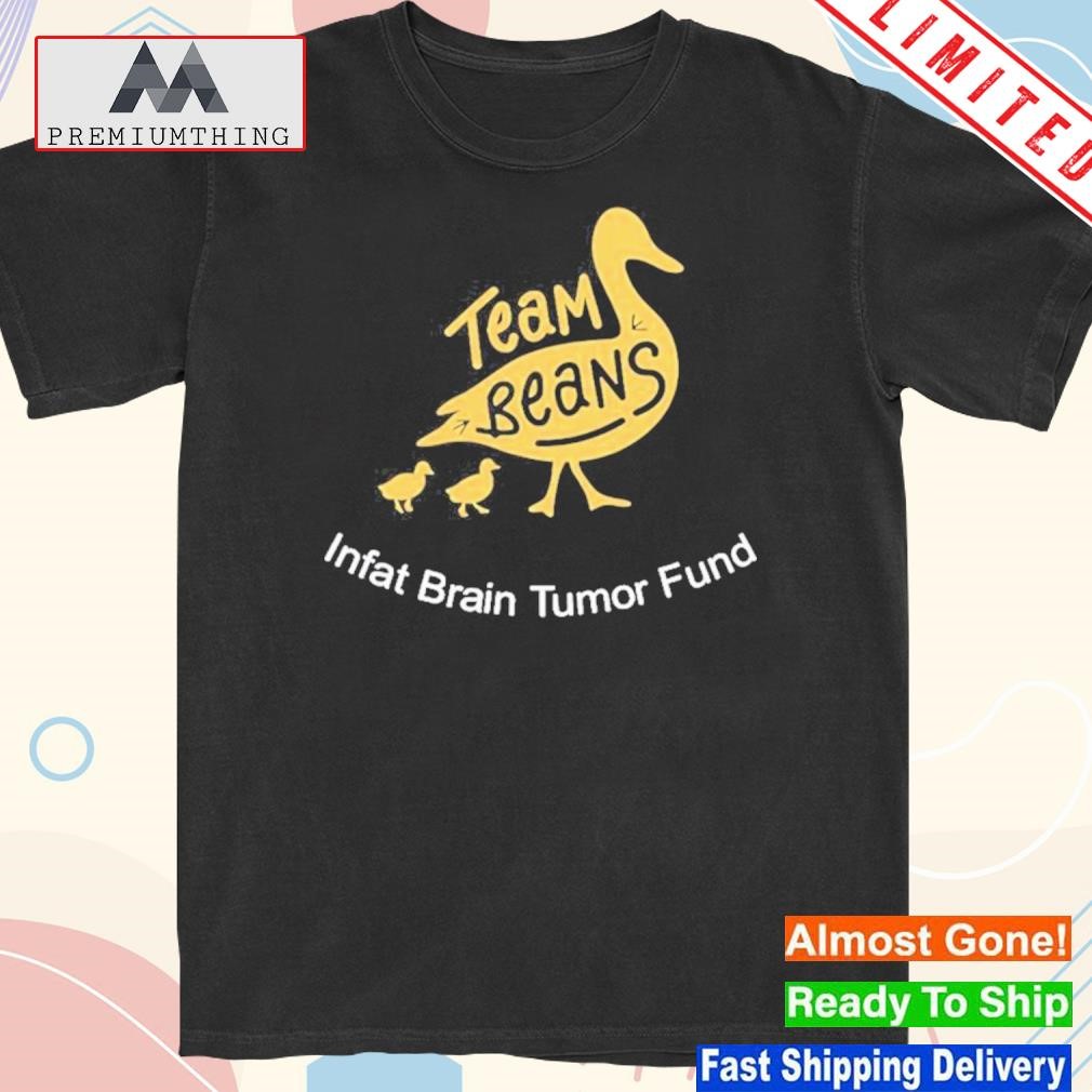 Design andy team beans infant brain tumor fund shirt
