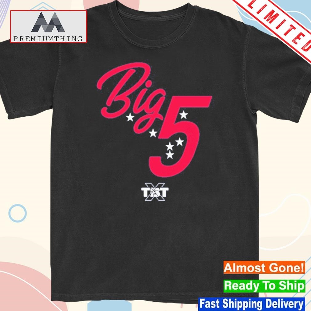 Design big 5 the basketball tournament shirt