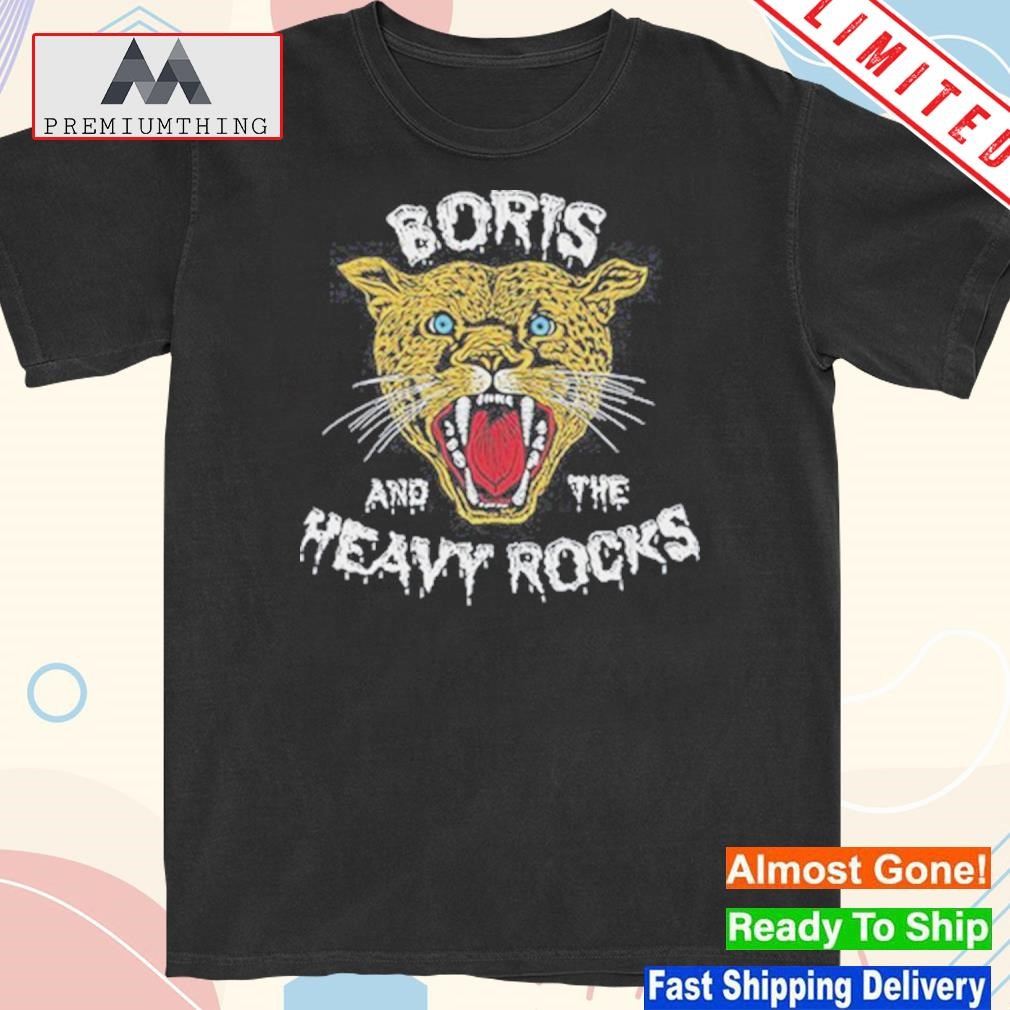 Design boris and the heavy rocks shirt