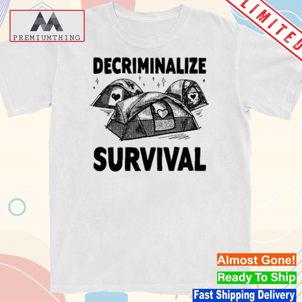 Design decriminalize Survival Shirt