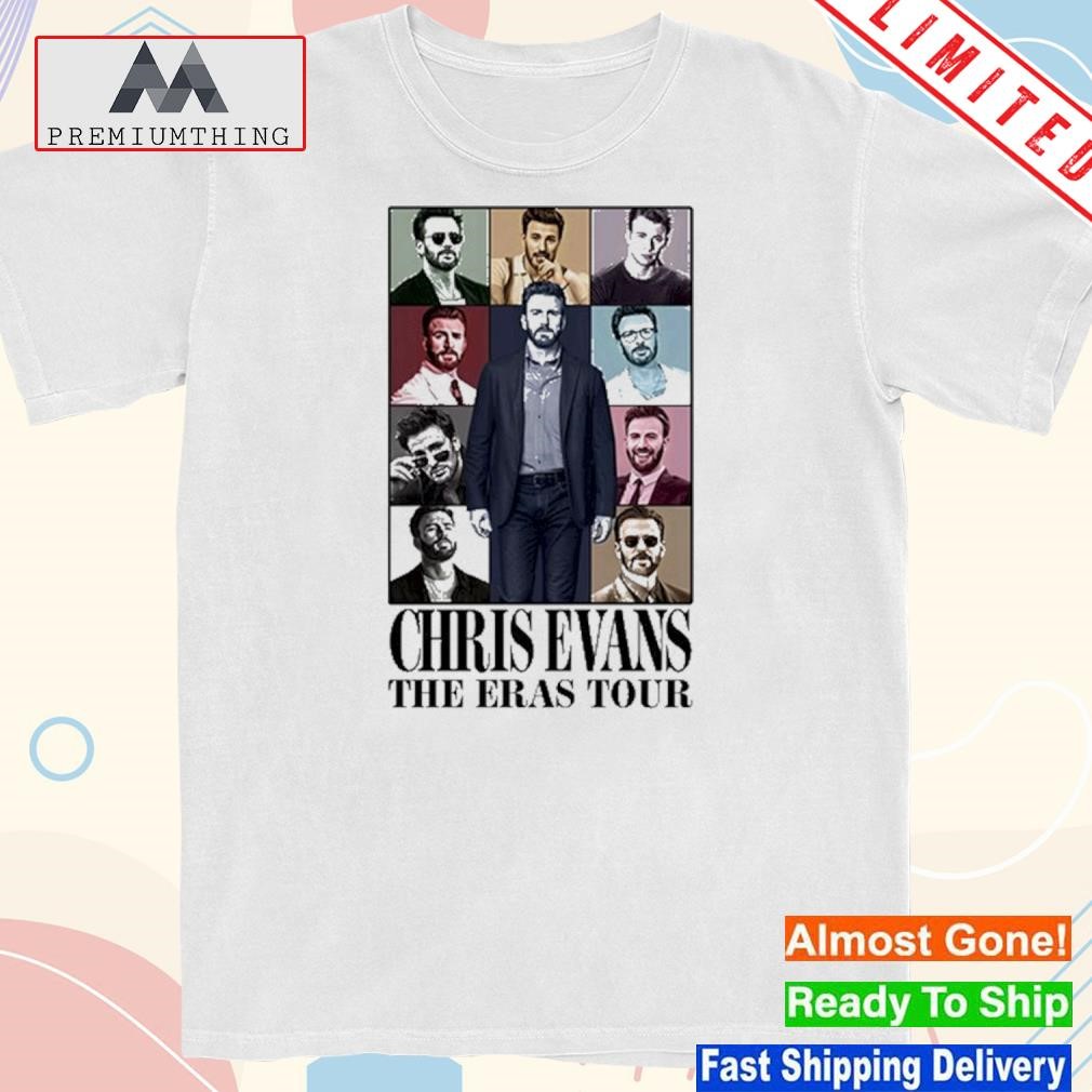 Design eovida Chris Evans The Eras Tour Shirt