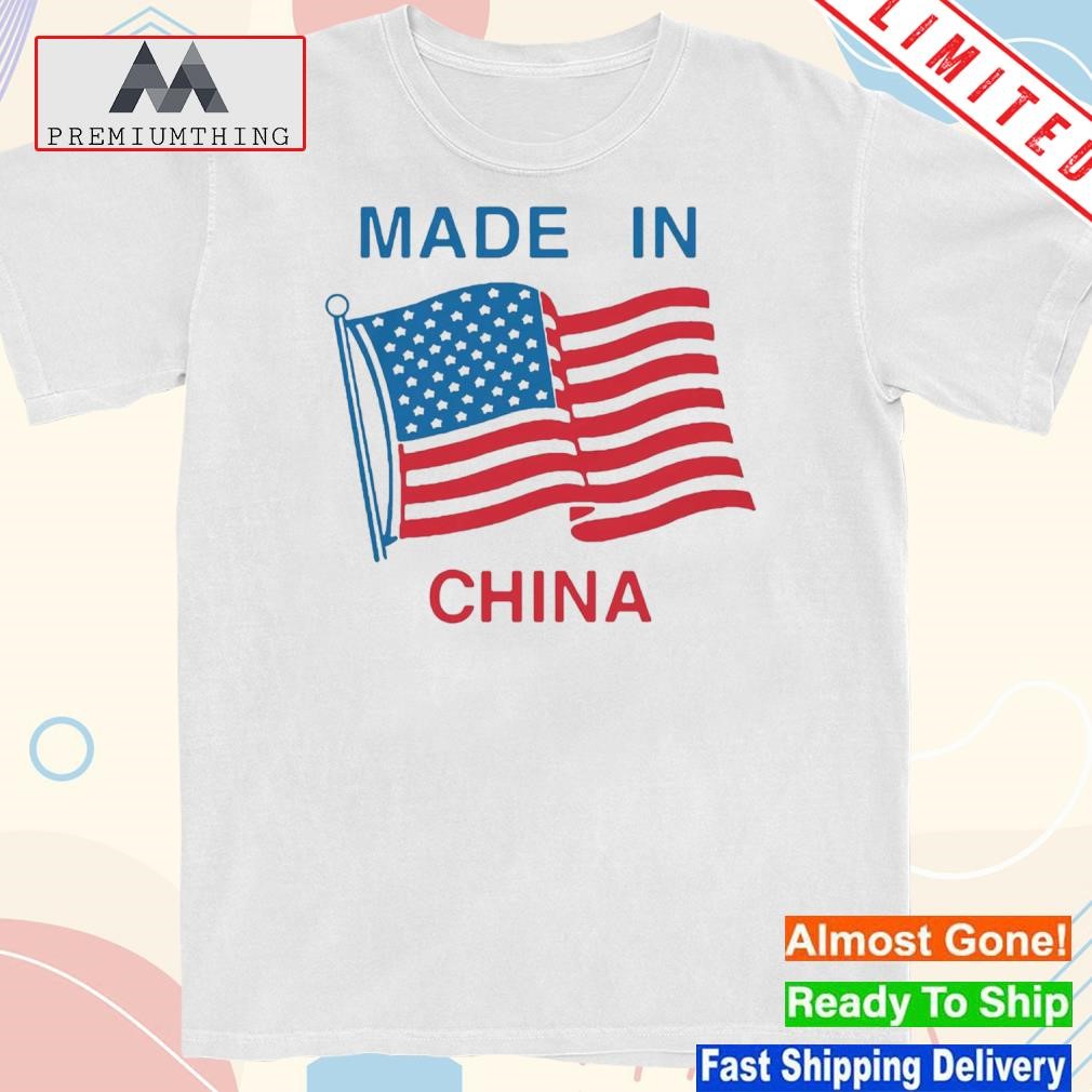 Design flag Usa Made In China Shirt