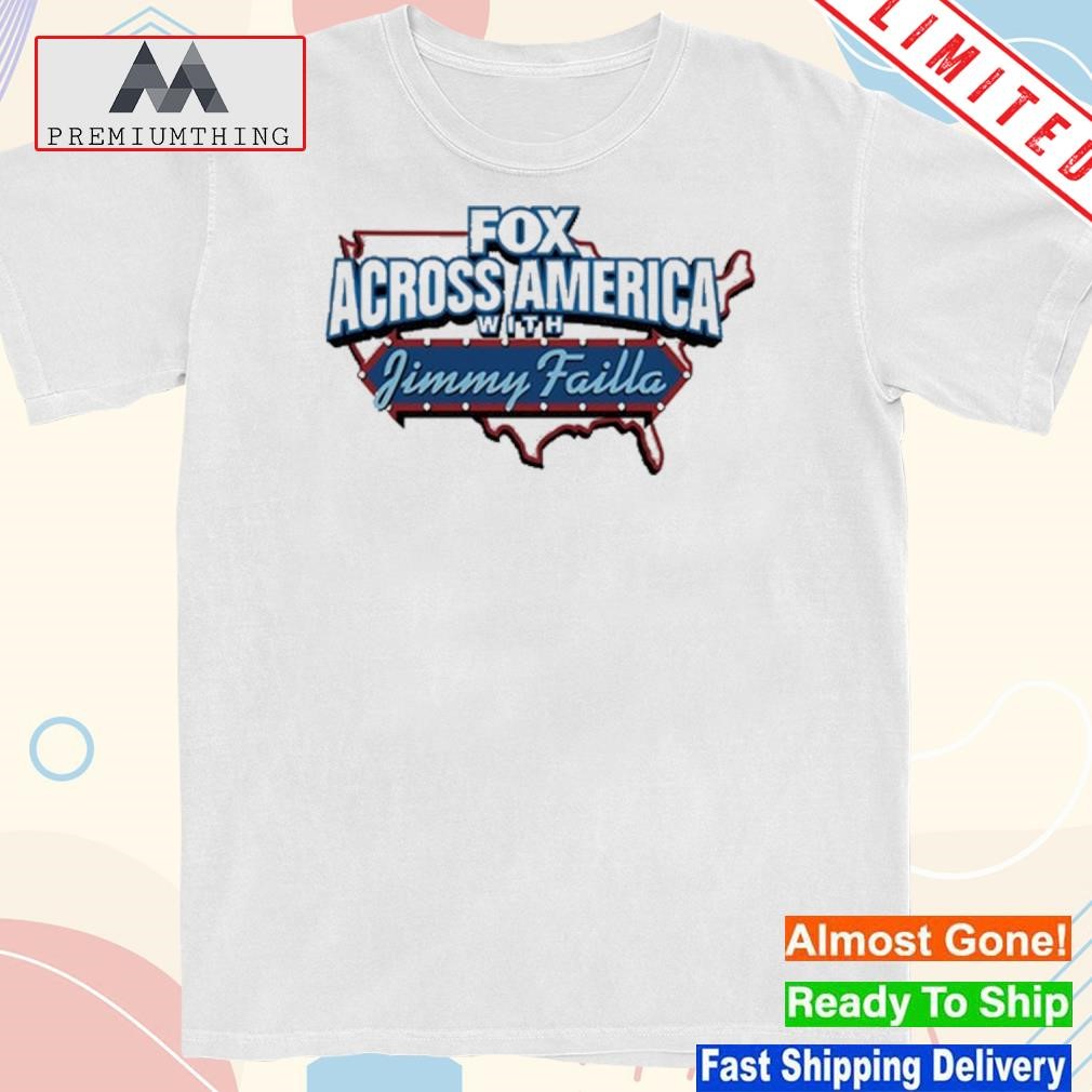 Design fox News Fox Across America with Jimmy Failla Raglan Shirt