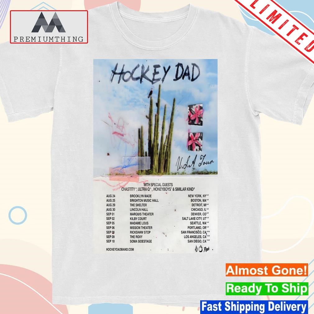 Design hockey dad usa tour 2023 poster shirt