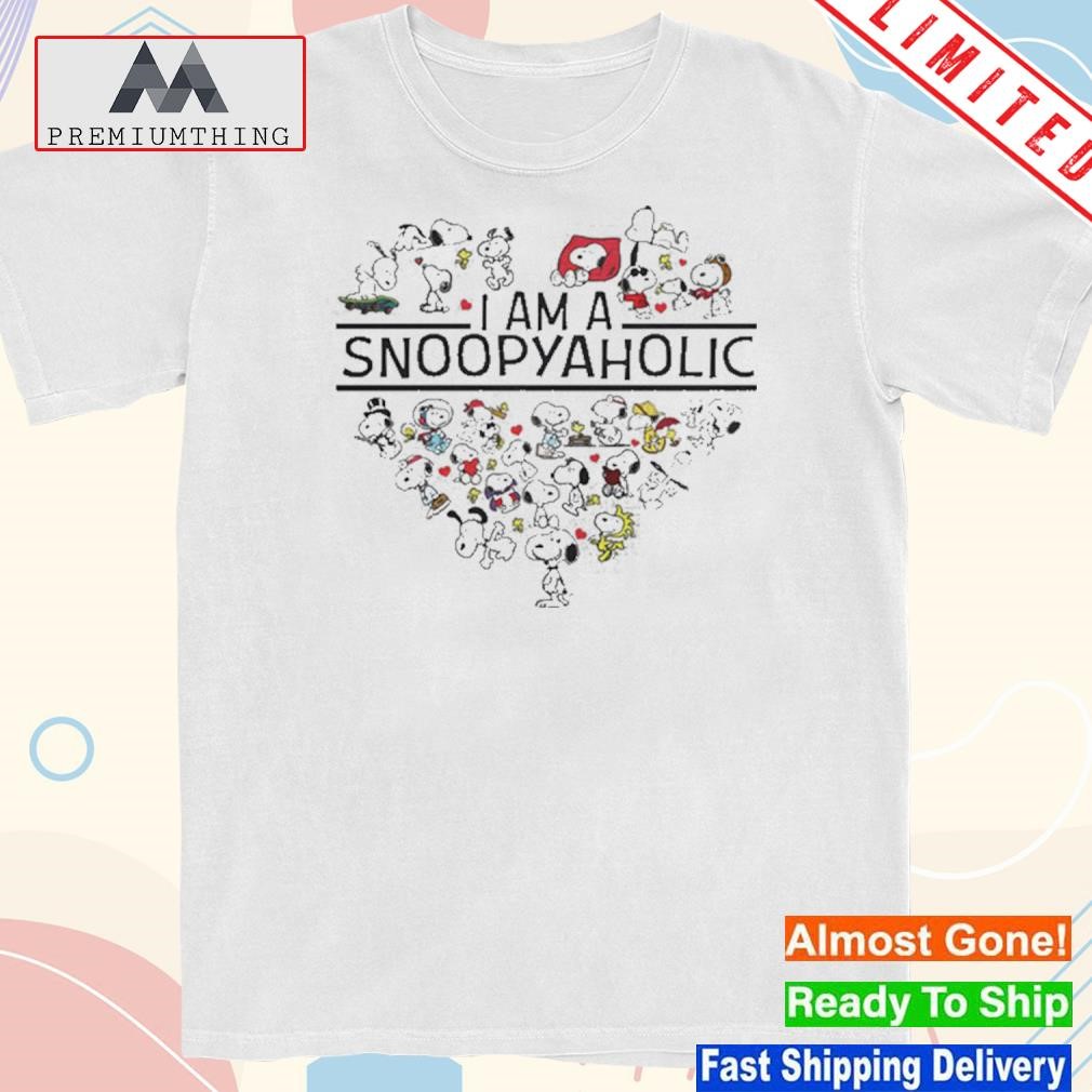 Design i am a snoopyaholic gift for Snoopy lovers shirt