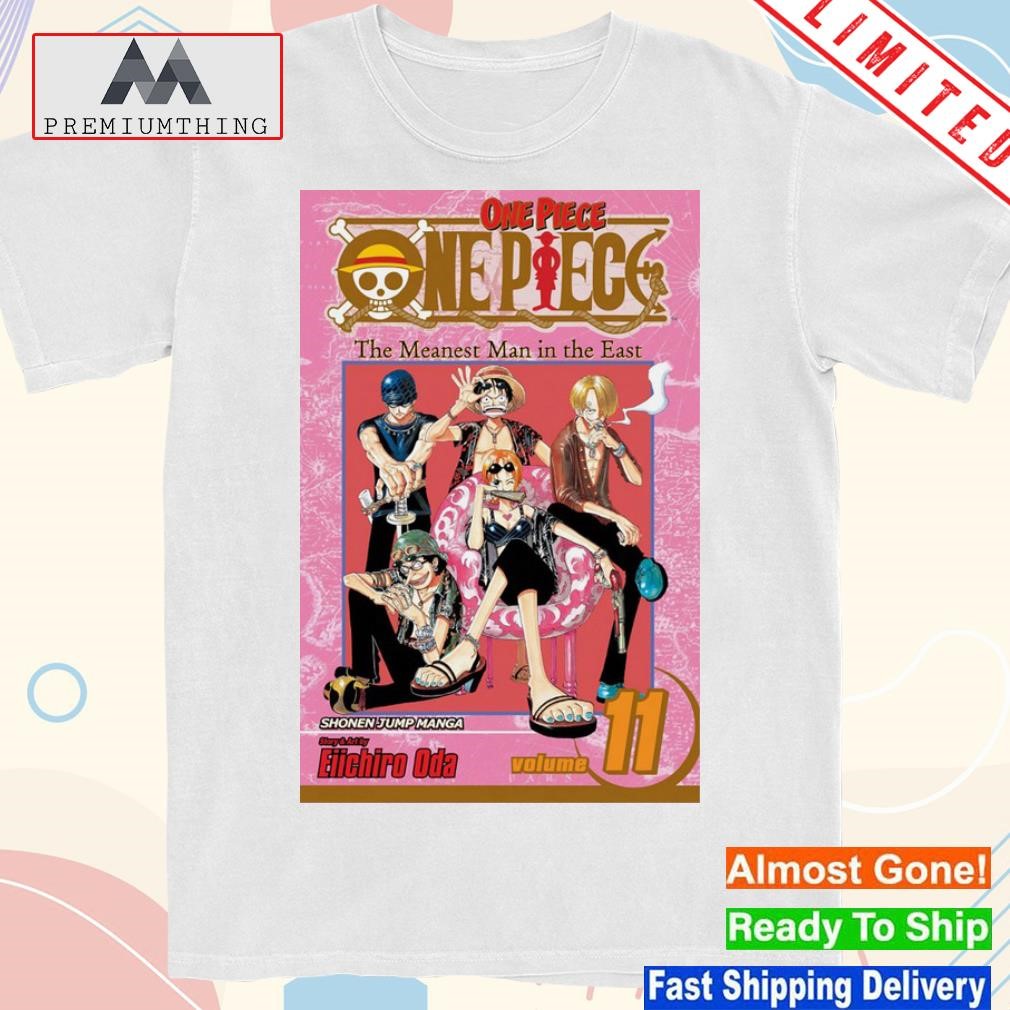 Design one piece the meanest man in the east volume 11 poster shirt