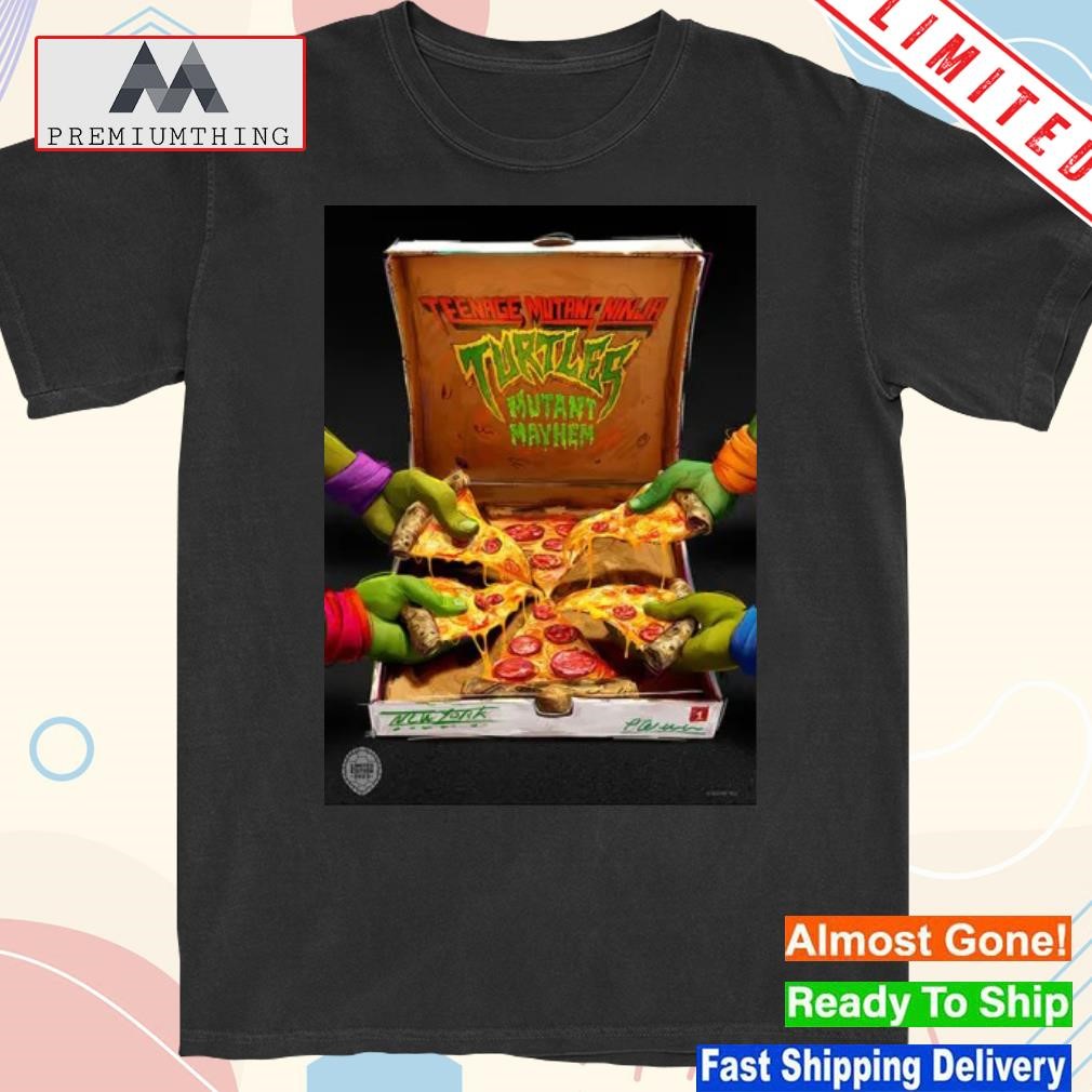 Design pizza tmnt mutant mayhem poster shirt