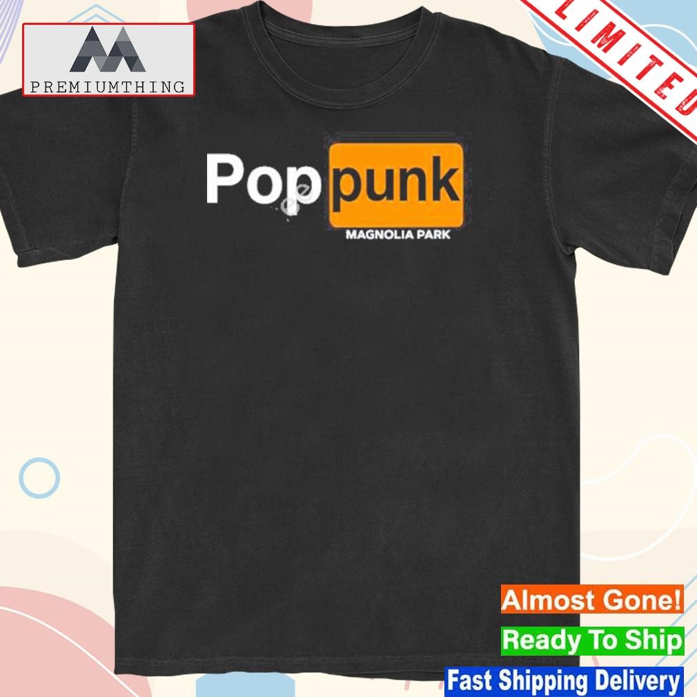 Design pop punk magnolia park shirt