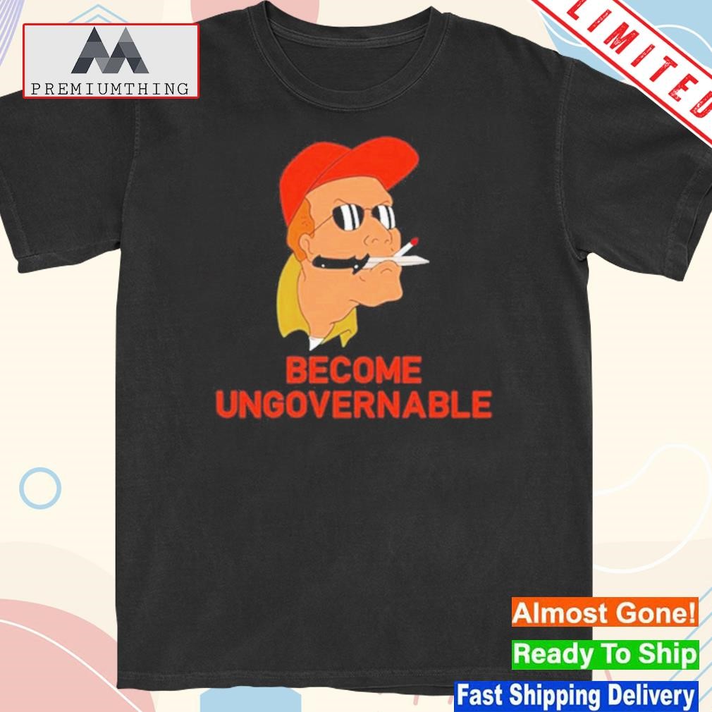 Design rusty shackleford become ungovernable shirt