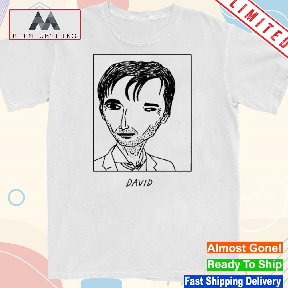 Design sick boy badly drawn david tennant shirt