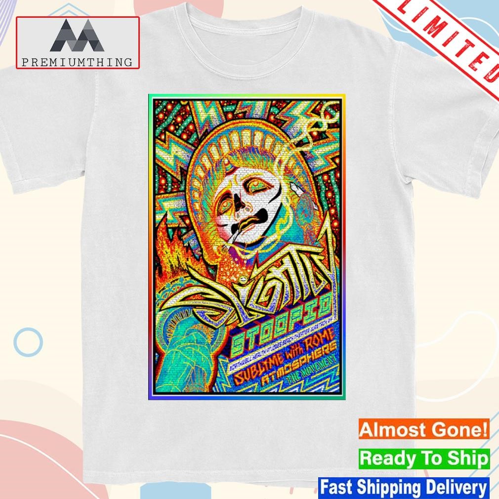 Design slightly stoopid wantagh ny august 26 2023 poster shirt