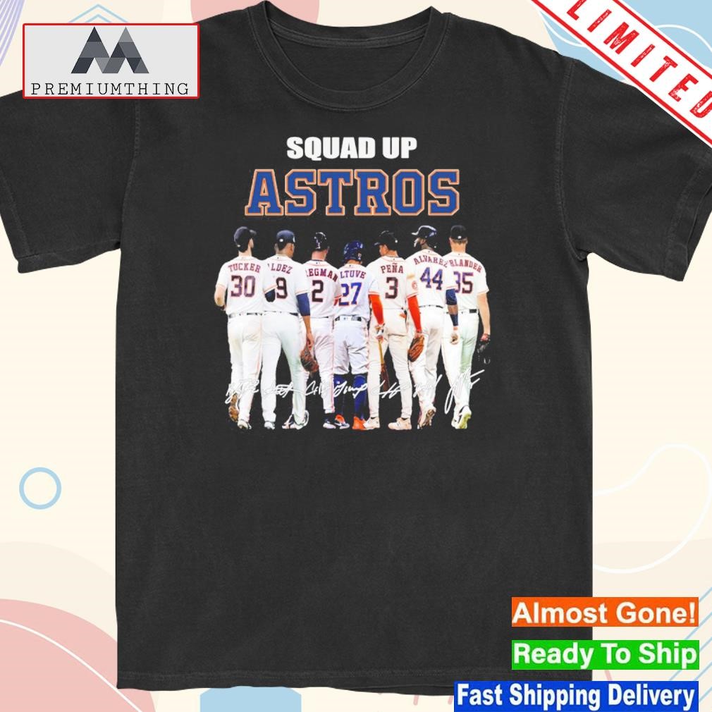 Design squad Up Astros Signature T-Shirt