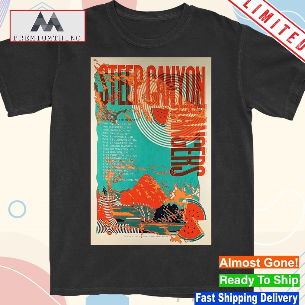 Design steep canyon rangers band 2023 summer tour shirt