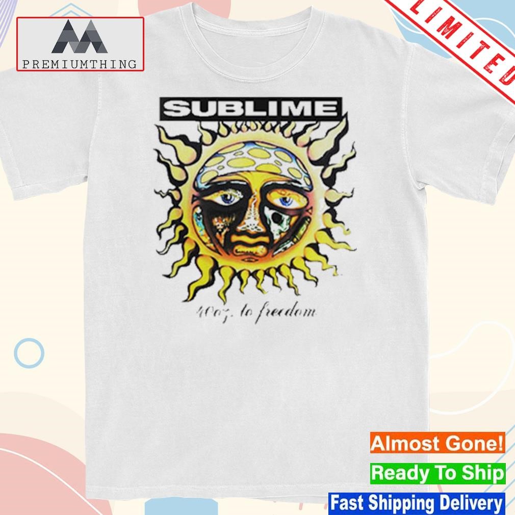 Design sublime 40oz to freedom vintage fan gifts classic shirt