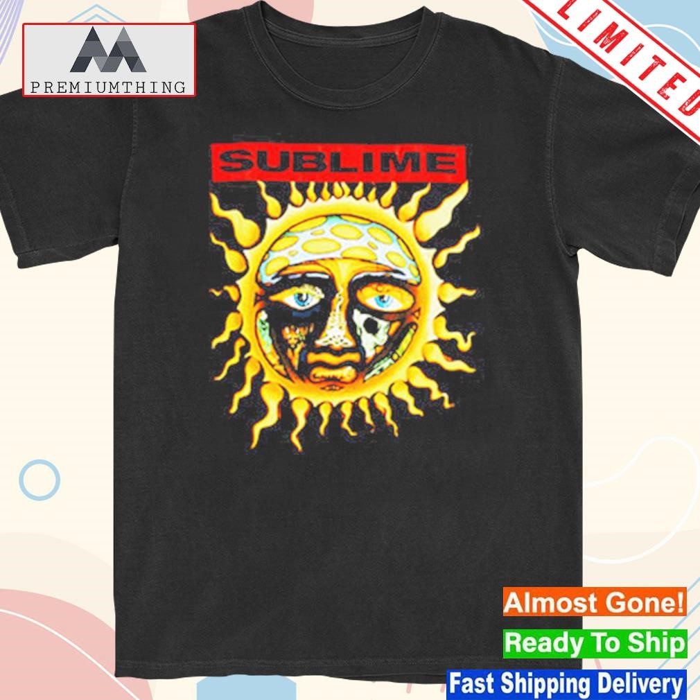 Design sublime new sun on vintage fan gifts classic shirt