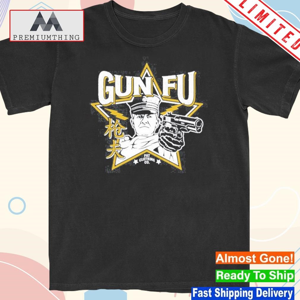 Design the Fat Electrician Gun Fu Shirt