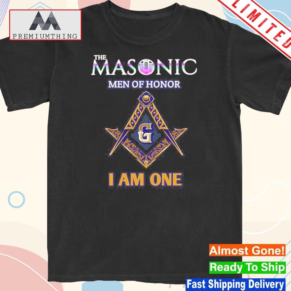 Design the Masonic Men Of Honor I Am One Shirt