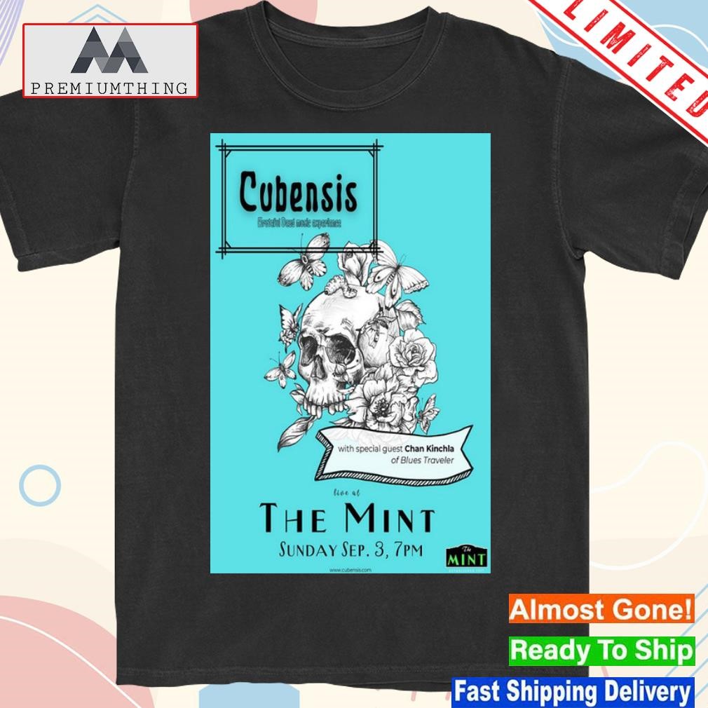 Design the mint band cubensis september 2023 poster shirt