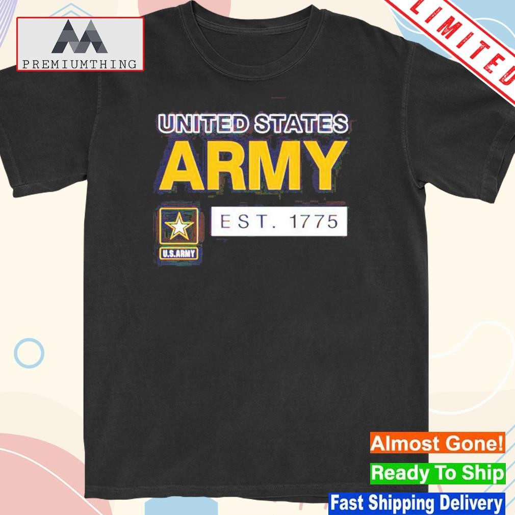 Design united States Army Est 1775 Shirt