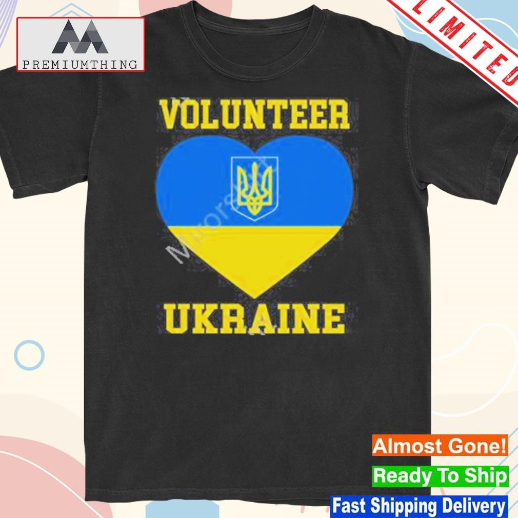 Design volunteer Ukraine shirt