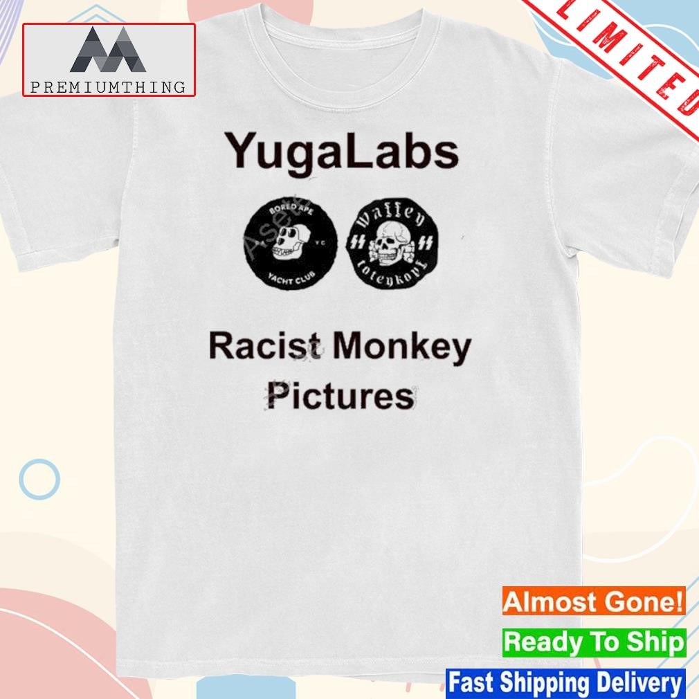 Design yugalabs racist monkey pictures shirt