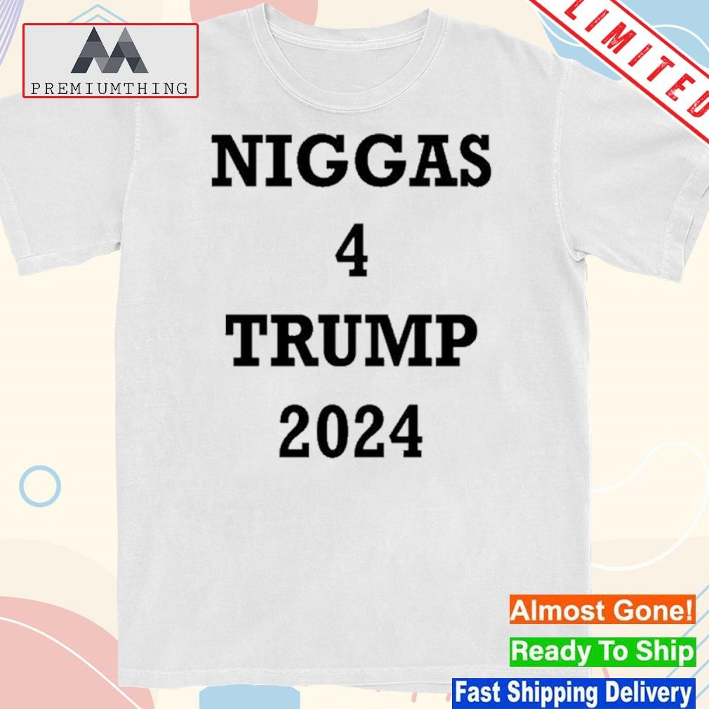 Georgia man wearing niggas 4 Trump 2024 shirt