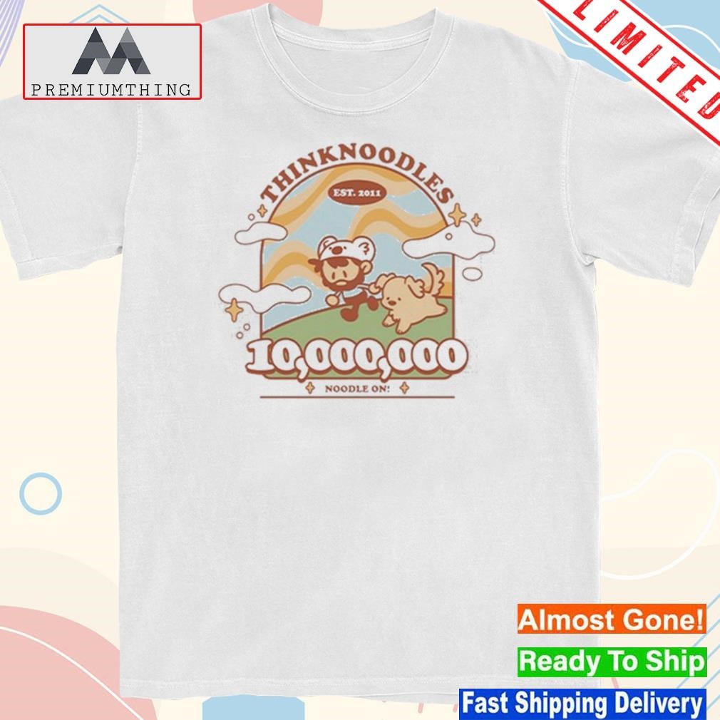Official 10 million noodles design outdoor shirt