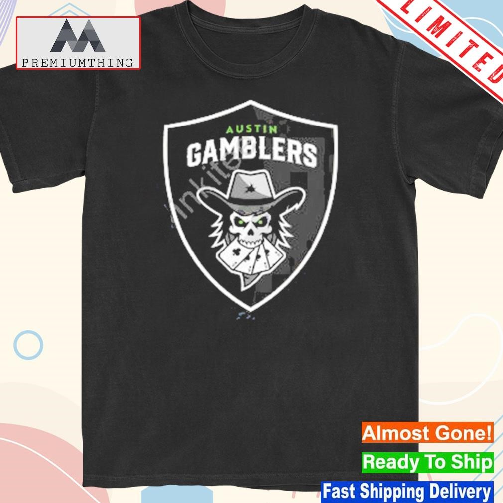 Official austin gamblers shirt
