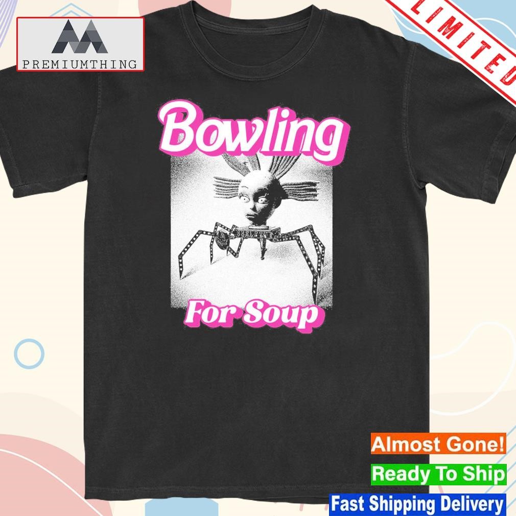 Official bfs bowling for soup barbie spider shirt