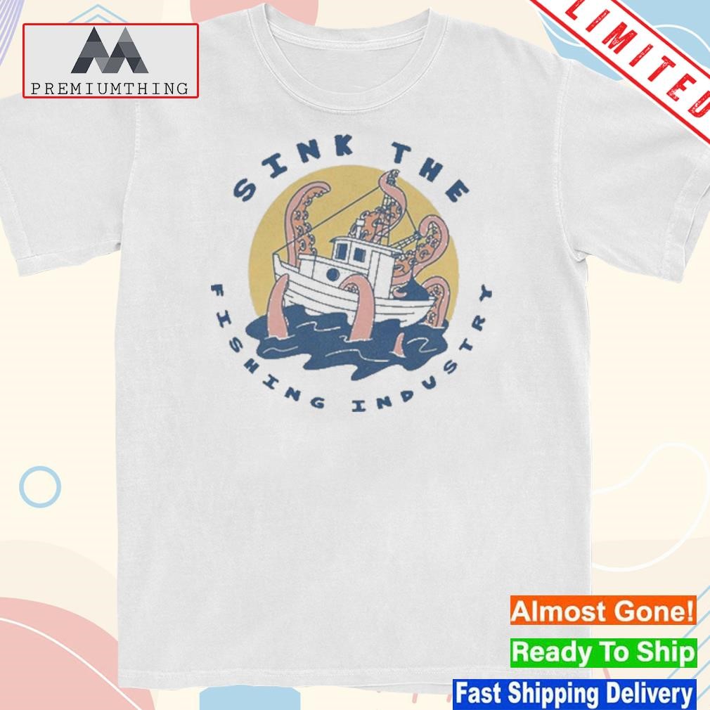 Official blake Sink The Fishing Industry Tee Shirt