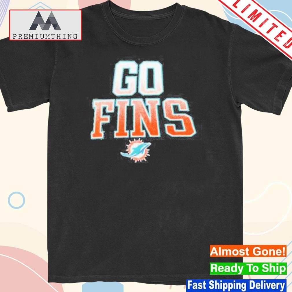 Official branded Charcoal Miami Dolphins Shirt