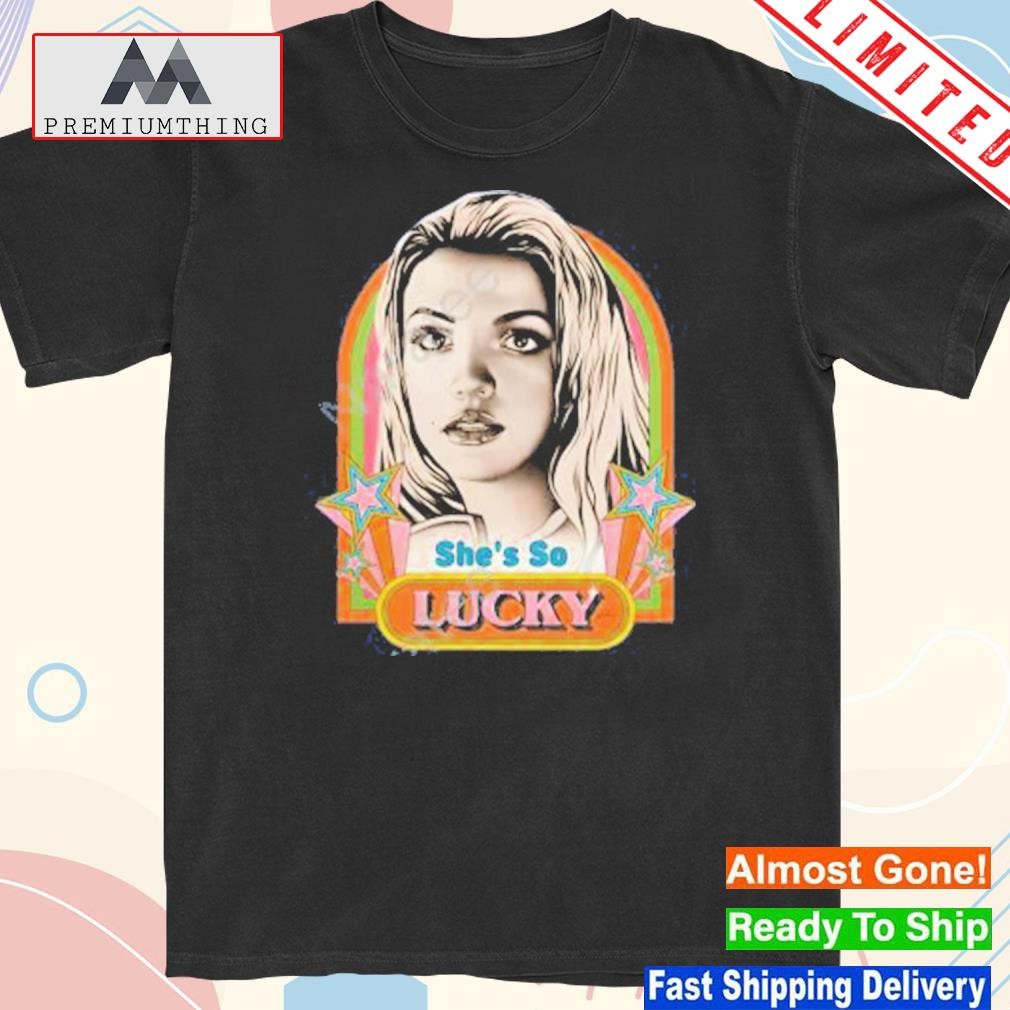 Official britney she's so lucky shirt